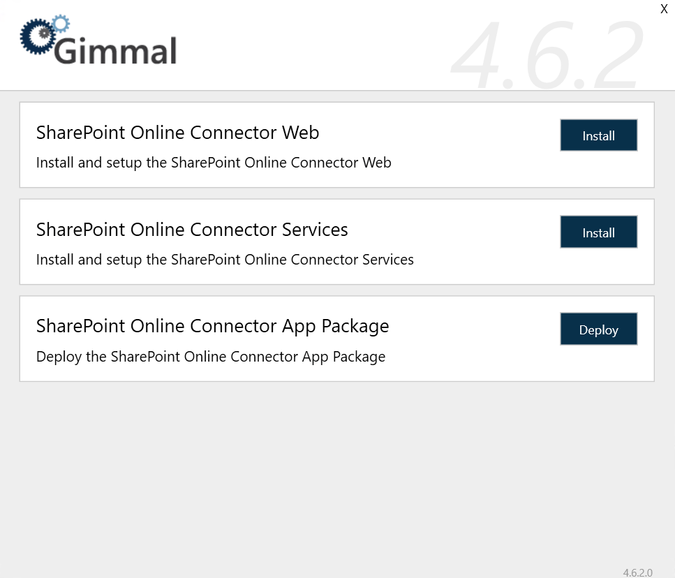 SharePoint Online Connector On-Premise Installation